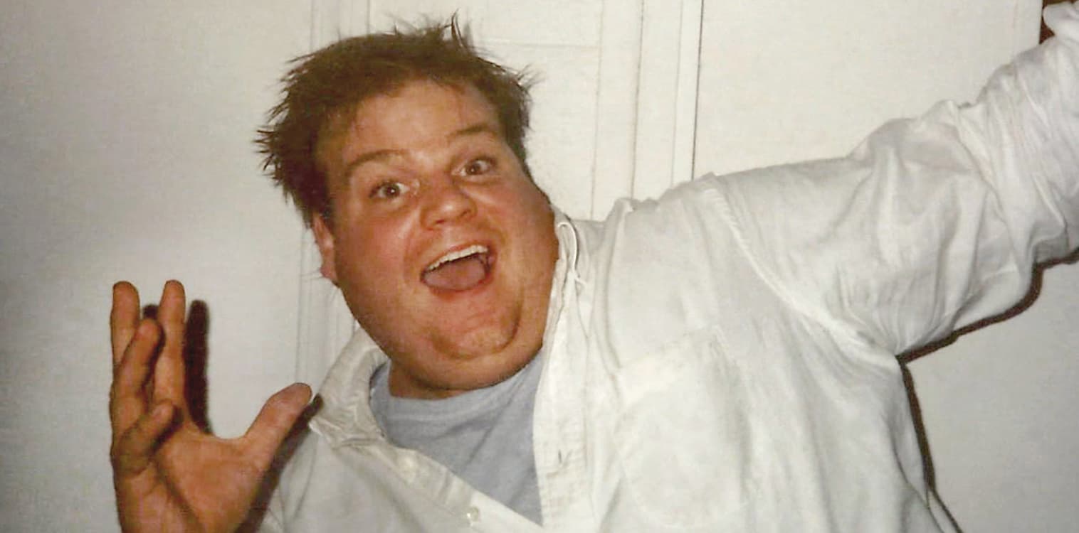 chris farley smile